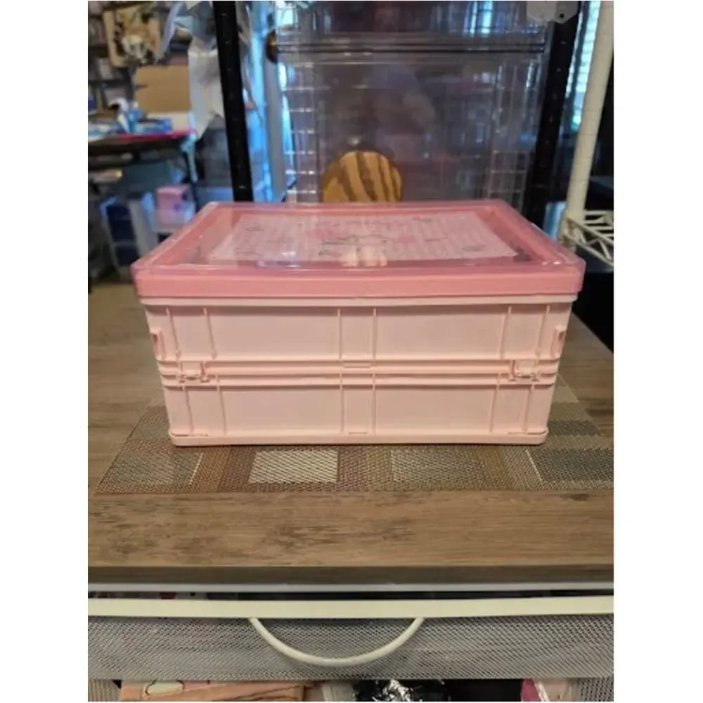 #MEL-2244 My Melody Acrylic Pop Up Box with Plastic Lid